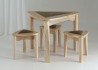 Image and link to Triangular table and stools